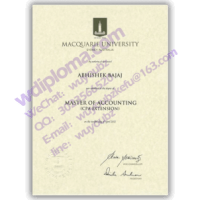 Macquarie University diploma